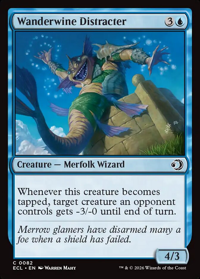 Wanderwine Distracter, Lorwyn Eclipsed Card Art