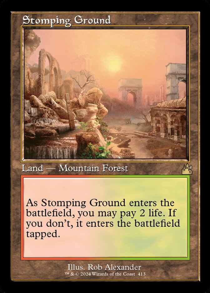 Stomping Ground - Foil