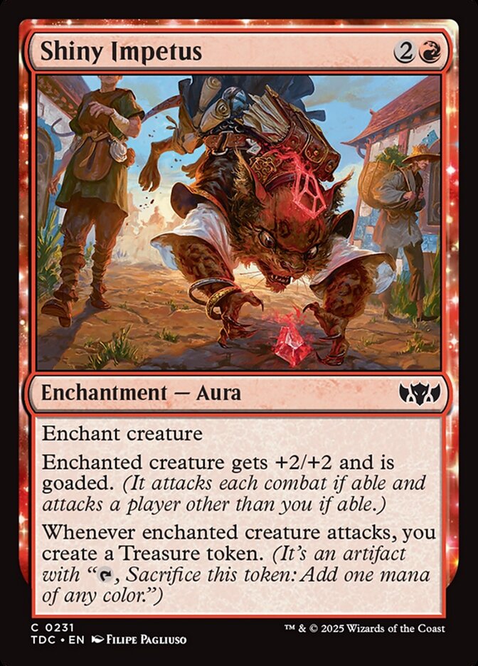 Shiny Impetus, Tarkir: Dragonstorm Commander Card Art
