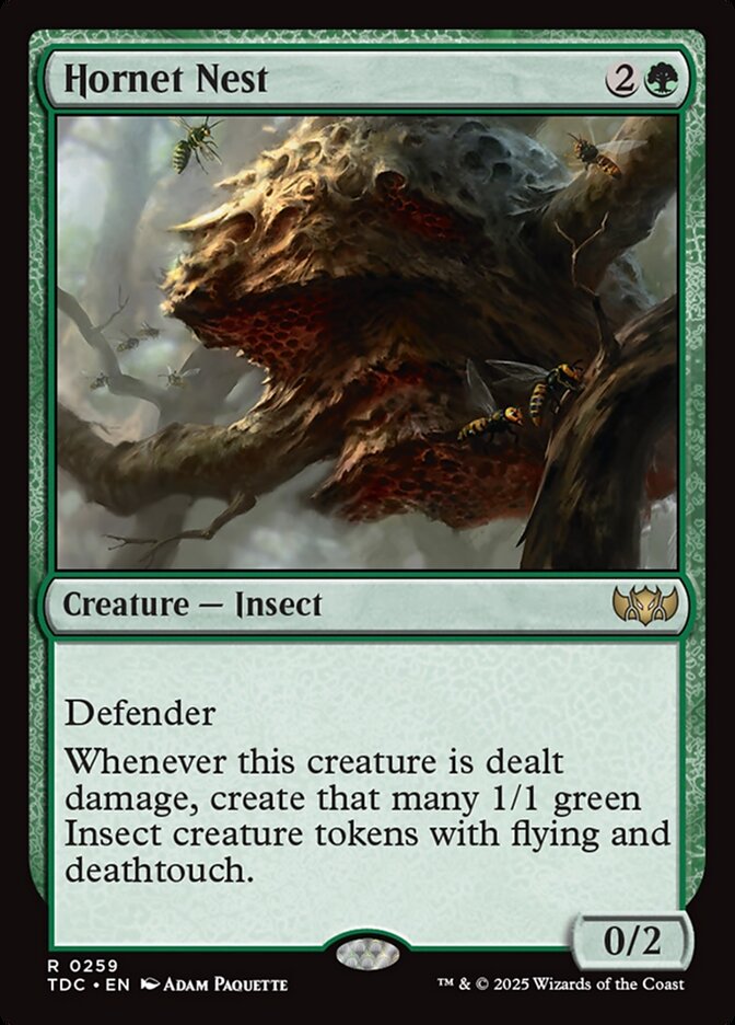 Hornet Nest, Tarkir: dragonstorm commander Card Art
