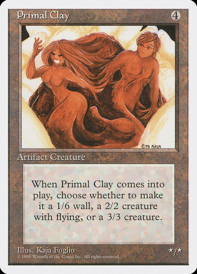 Primal Clay, Fourth Edition Card Art