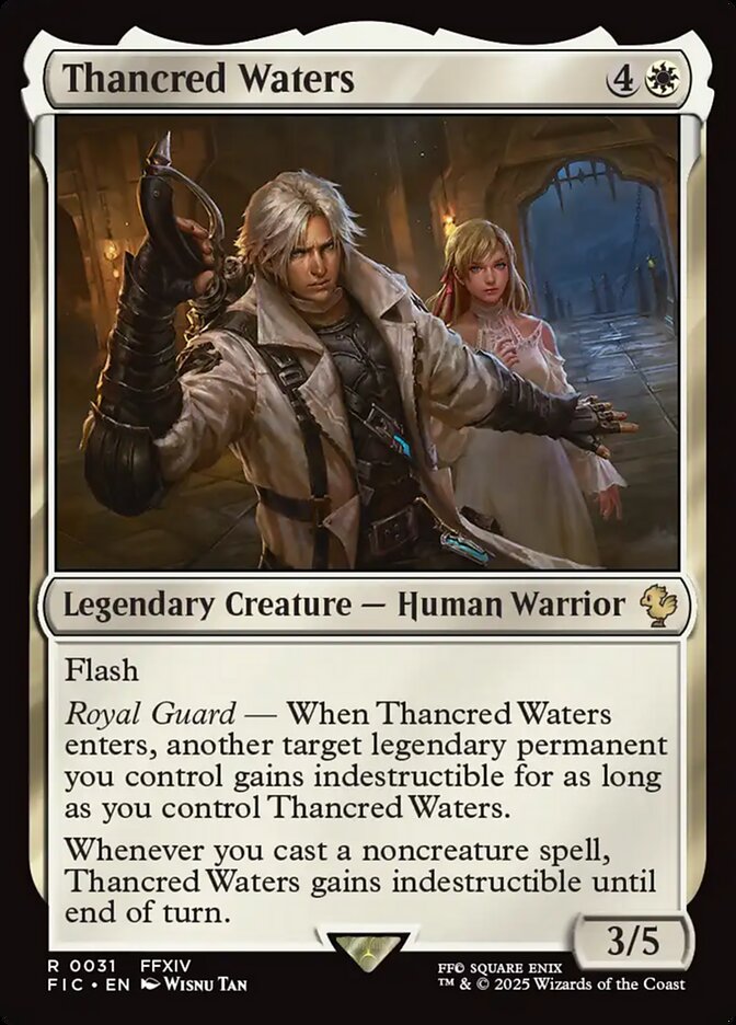 Thancred Waters, Final fantasy commander Card Art