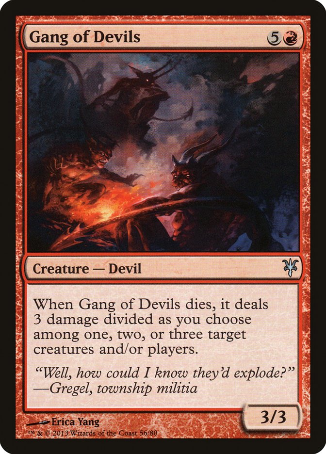 Gang of Devils, Duel decks: sorin vs. tibalt Card Art