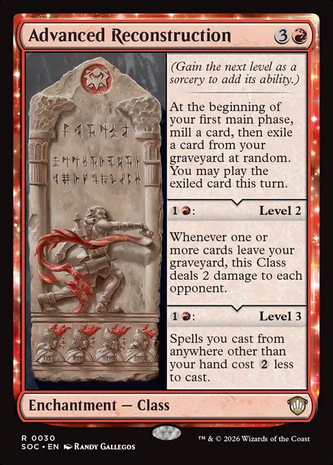 Advanced Reconstruction, Secrets Of Strixhaven Commander Card Art