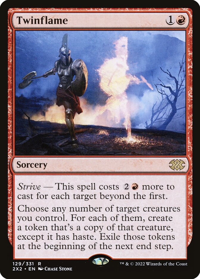 Twinflame, Double masters 2022 Card Art