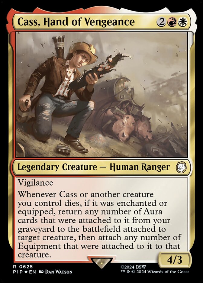 Cass, Hand of Vengeance, Fallout Card Art