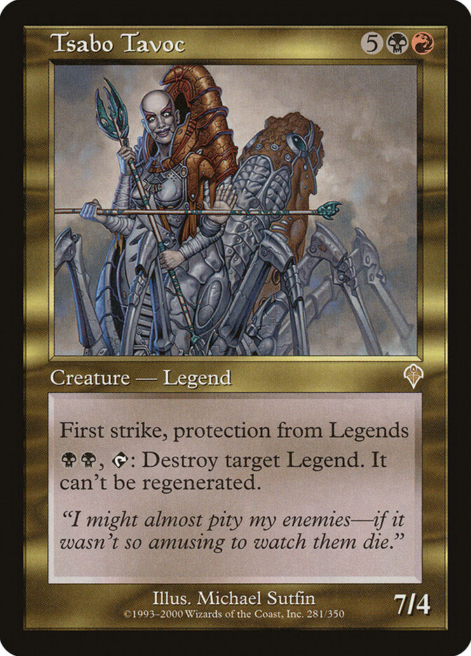 Tsabo Tavoc, Invasion Card Art
