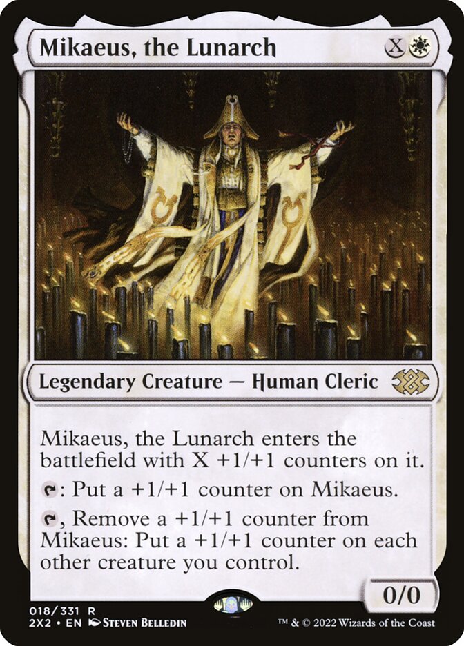 Mikaeus, the Lunarch, Double Masters 2022 Card Art