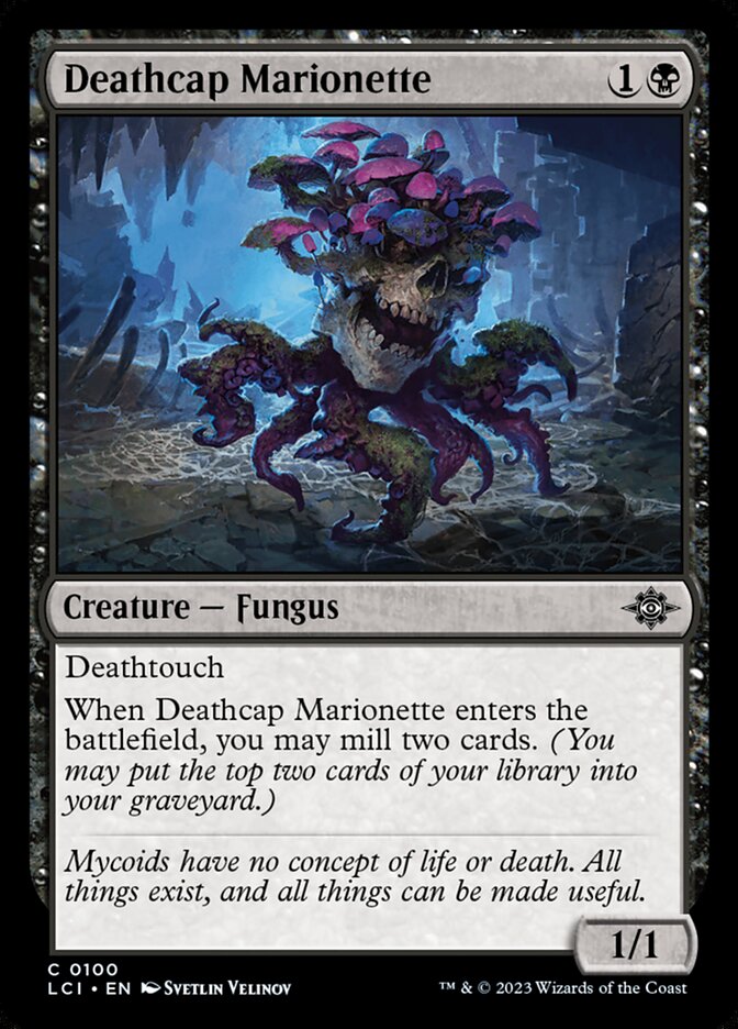 Deathcap Marionette, The lost caverns of ixalan Card Art