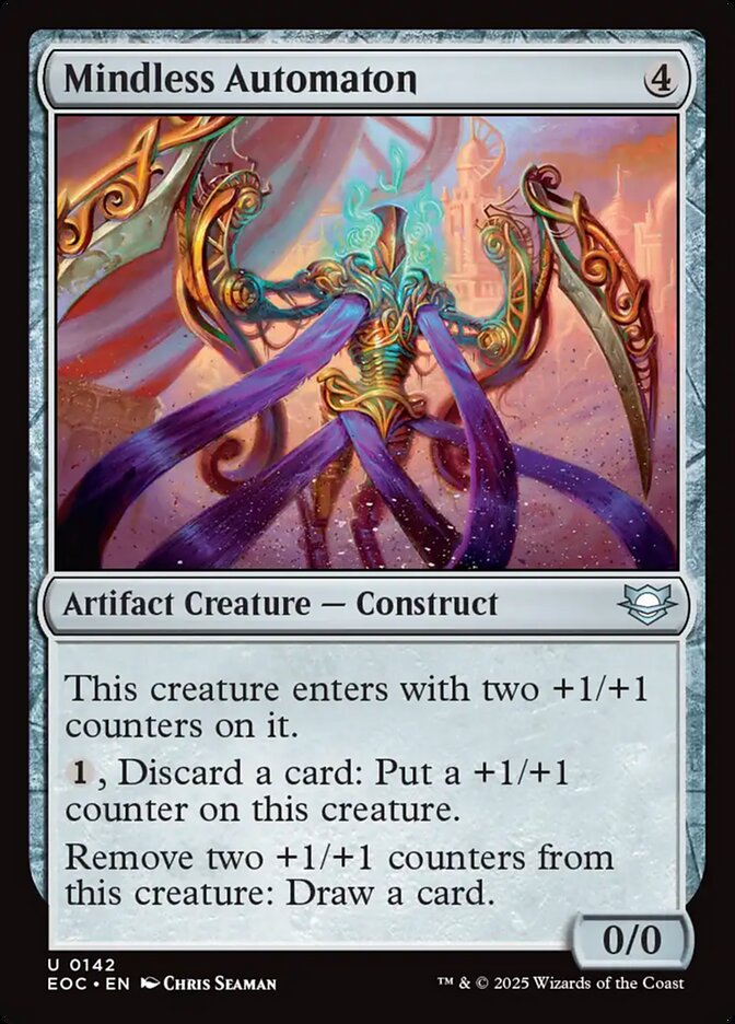 Mindless Automaton, Edge Of Eternities Commander Card Art