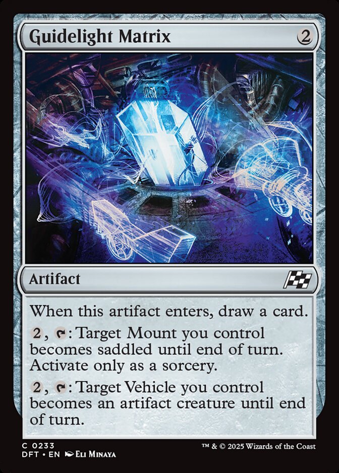 Guidelight Matrix, Aetherdrift Card Art