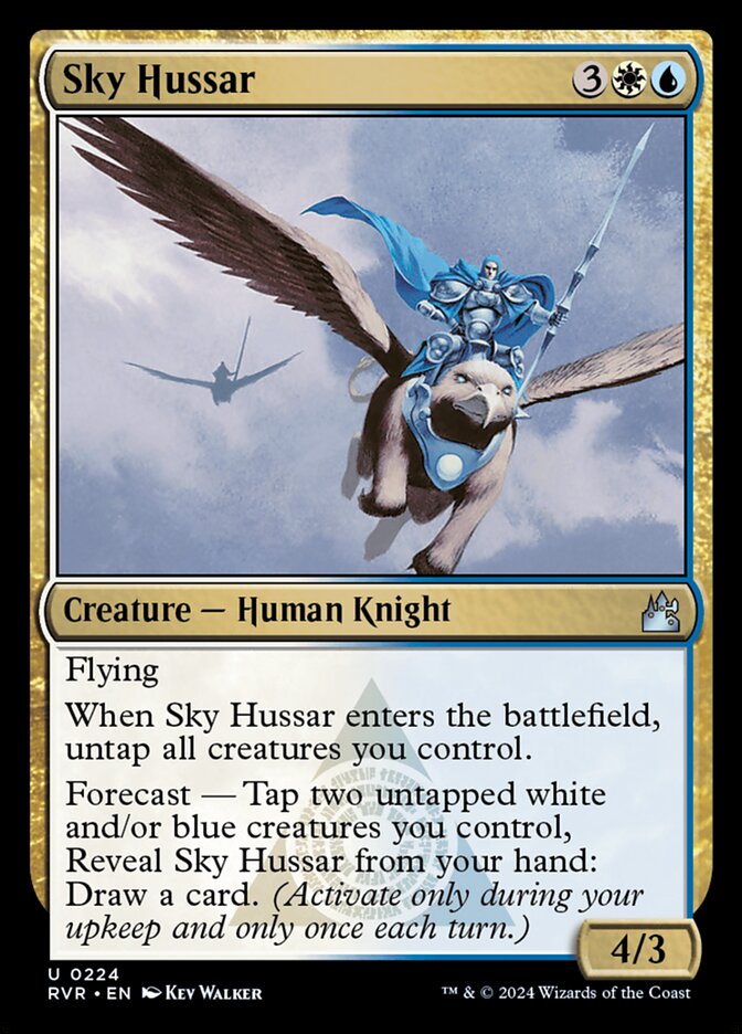 Sky Hussar, Ravnica remastered Card Art