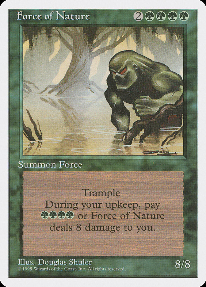 Force of Nature, Fourth Edition Card Art