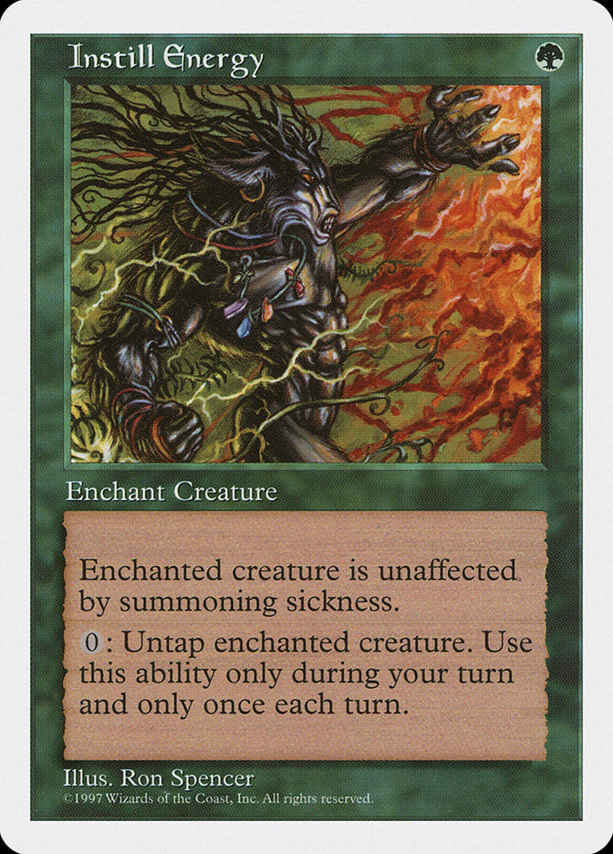 Instill Energy, Fifth edition Card Art