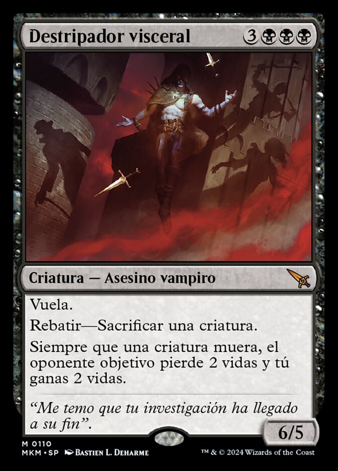 Vein Ripper, Murders At Karlov Manor Card Art