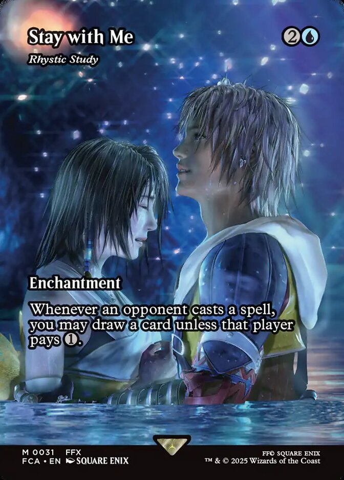 Rhystic Study, Final fantasy: through the ages Card Art