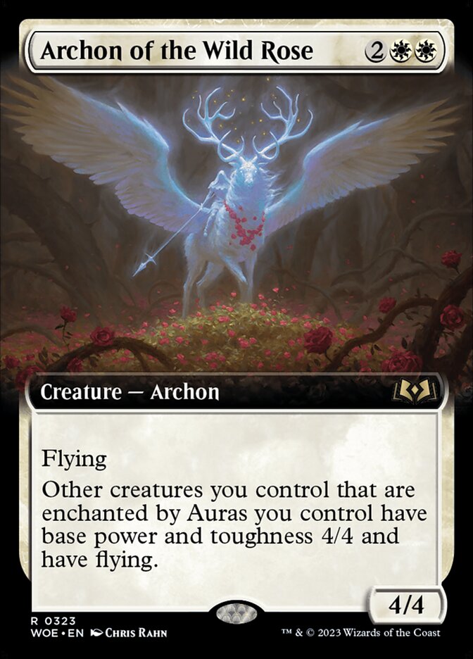 Archon of the Wild Rose, Wilds of eldraine Card Art