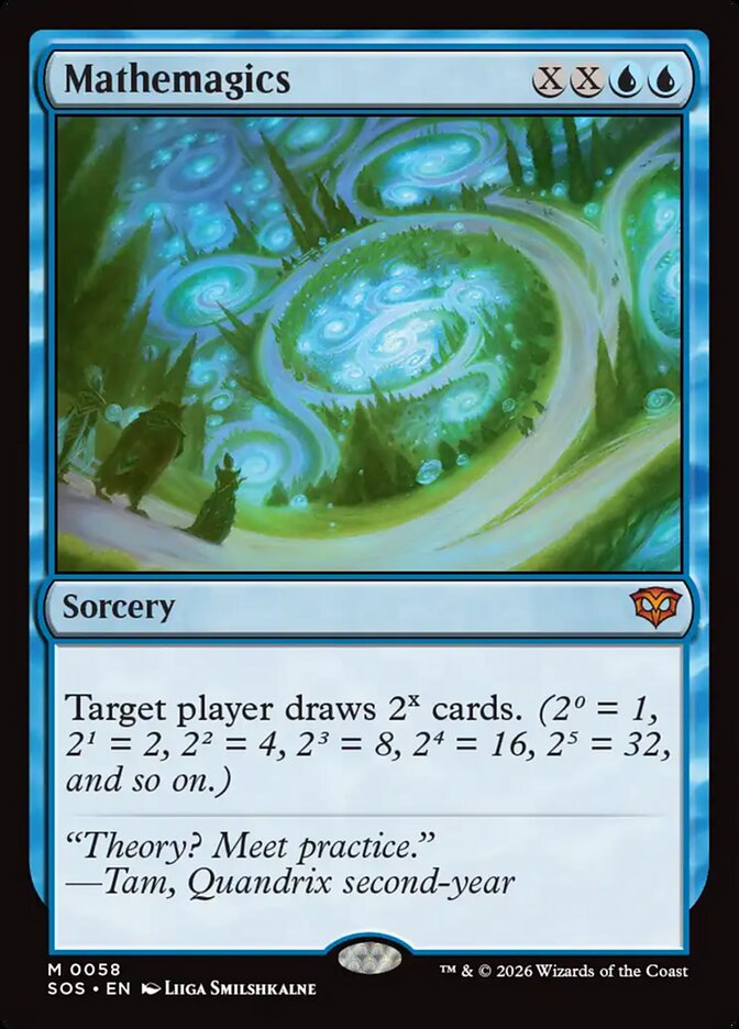 Mathemagics, Secrets Of Strixhaven Card Art
