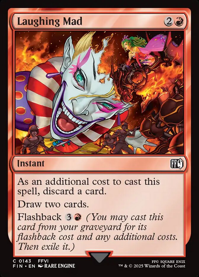Laughing Mad, Final fantasy Card Art