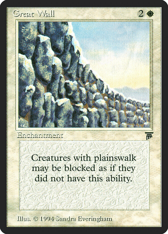 Great Wall, Legends Card Art