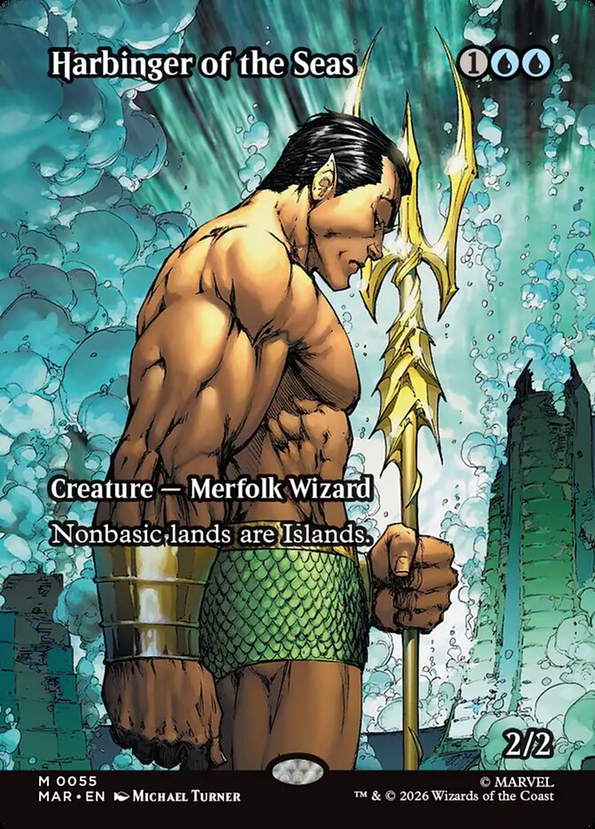 Harbinger of the Seas, Marvel Universe Card Art