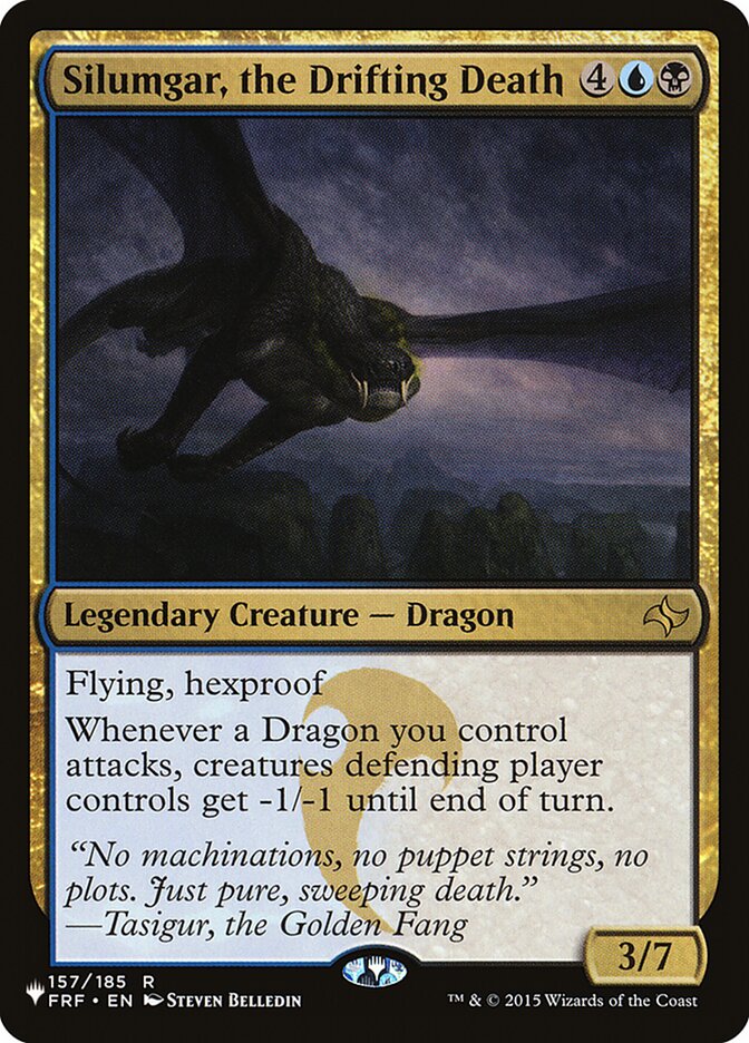 Silumgar, the Drifting Death, The List Card Art