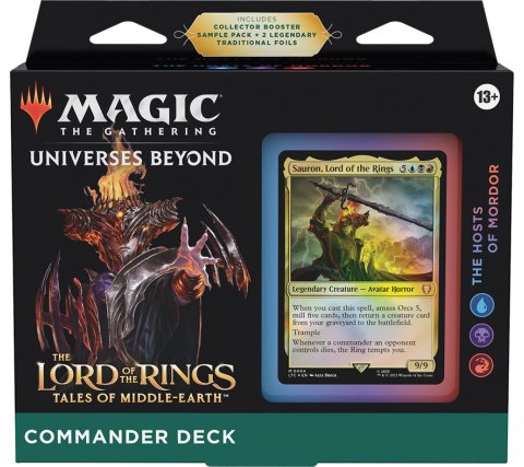 Magic: The Gathering - Commander Deck - The Lord of the Rings: Tales of Middle-earth: The Hosts Of Mordor