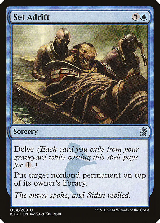 Set Adrift, Khans Of Tarkir Card Art