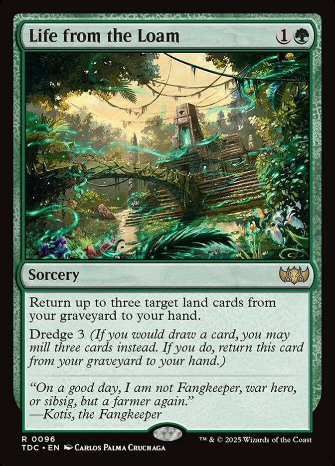 Life from the Loam, Tarkir: Dragonstorm Commander Card Art
