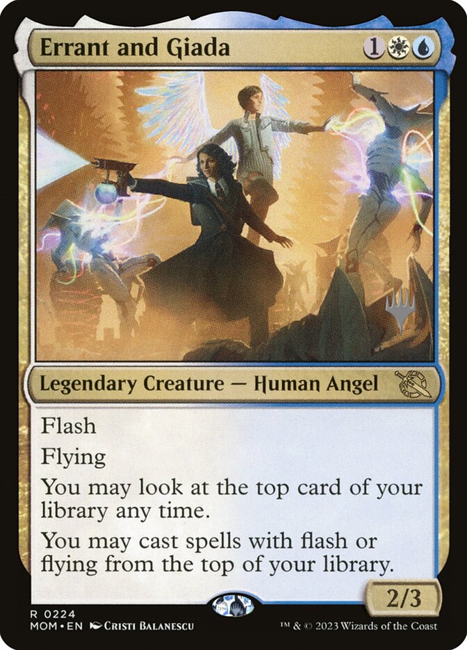 Errant and Giada, March Of The Machine Promos Card Art