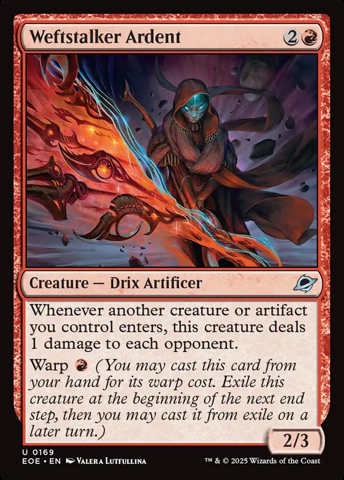 Weftstalker Ardent, Edge of eternities Card Art