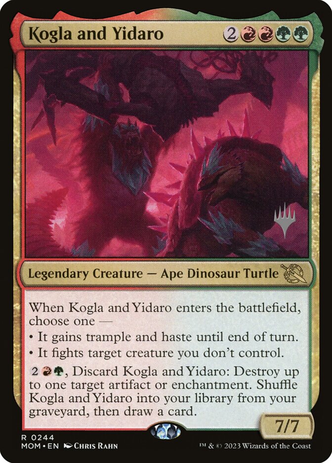 Kogla and Yidaro, March of the machine promos Card Art