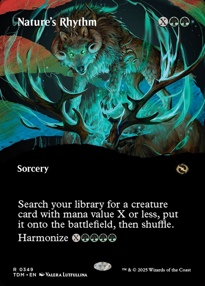 Nature's Rhythm, Tarkir: dragonstorm Card Art