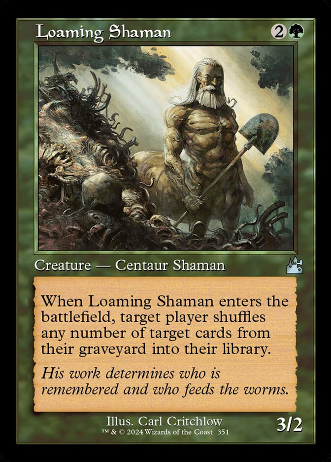 Loaming Shaman, Ravnica Remastered Card Art