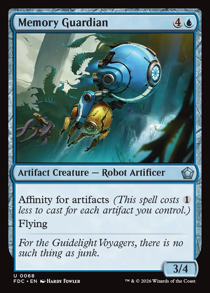 Memory Guardian, Foundations Commander Card Art
