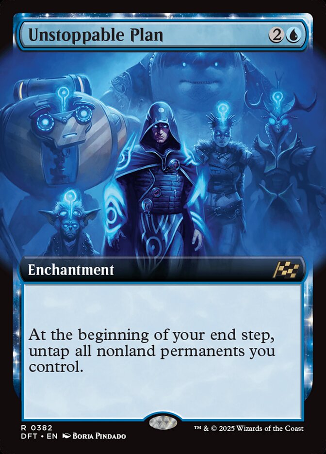 Unstoppable Plan, Aetherdrift Card Art