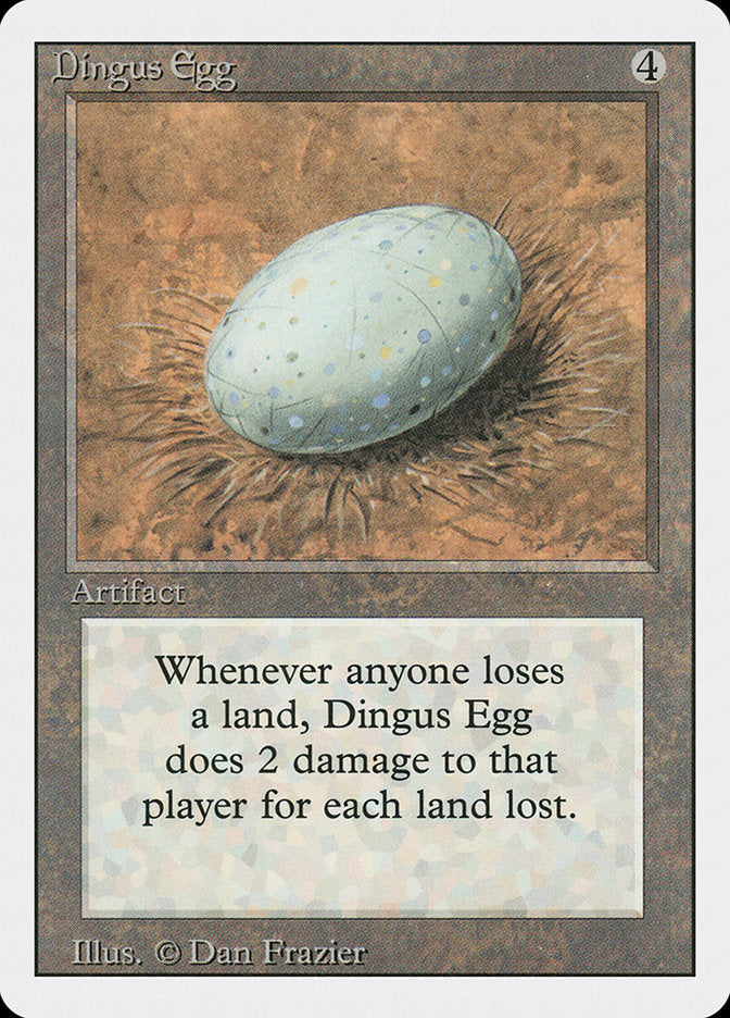 Dingus Egg, Revised Edition Card Art