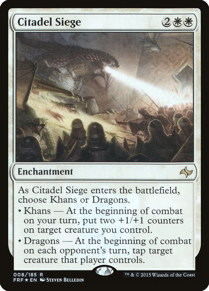 Citadel Siege, Fate Reforged Card Art