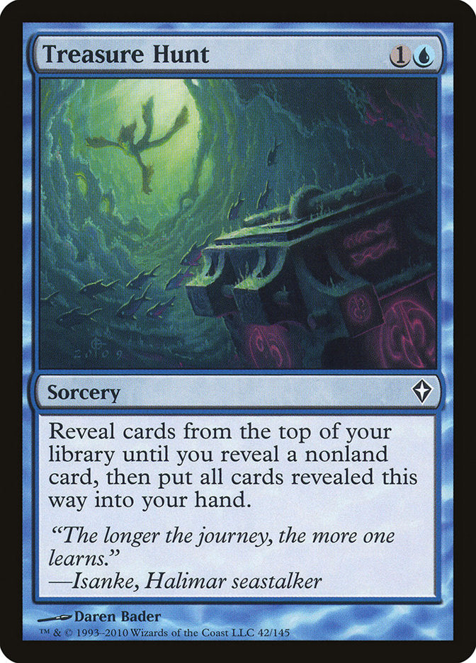 Treasure Hunt, Worldwake Card Art