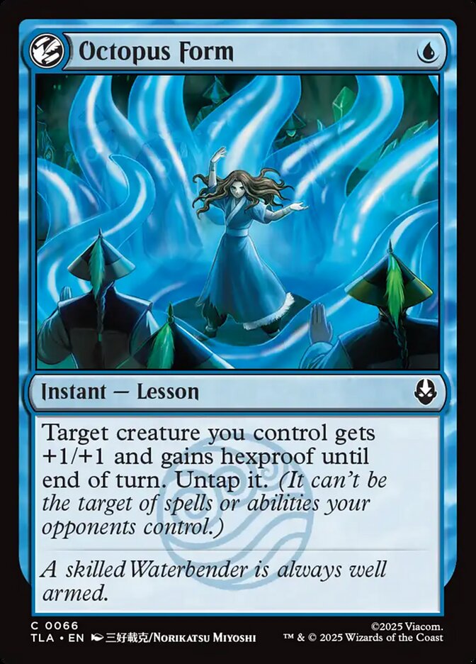 Octopus Form, Avatar: The Last Airbender Card Art