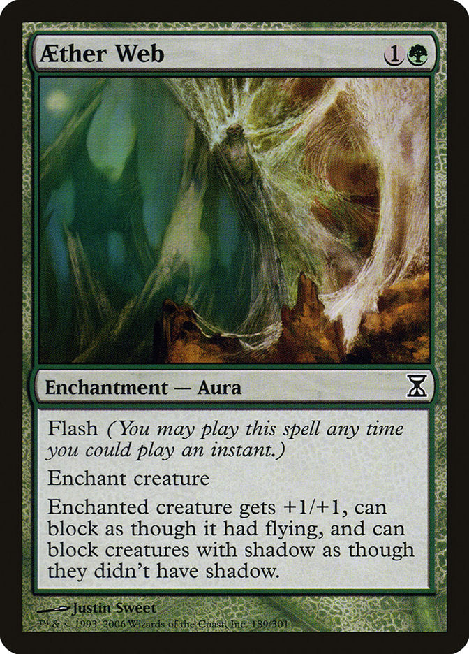 Aether Web, Time spiral Card Art