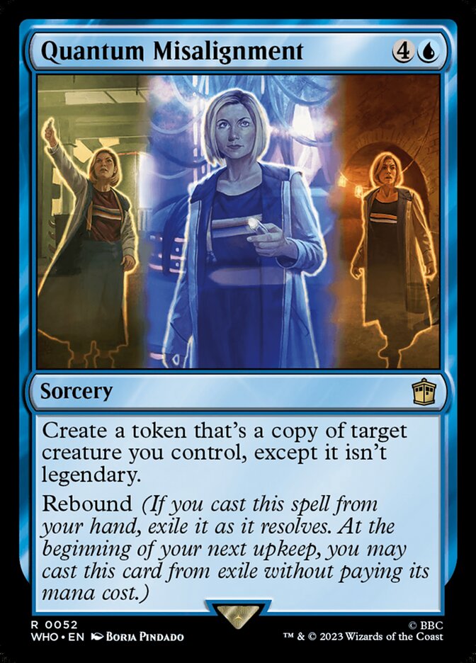Quantum Misalignment, Doctor Who Card Art