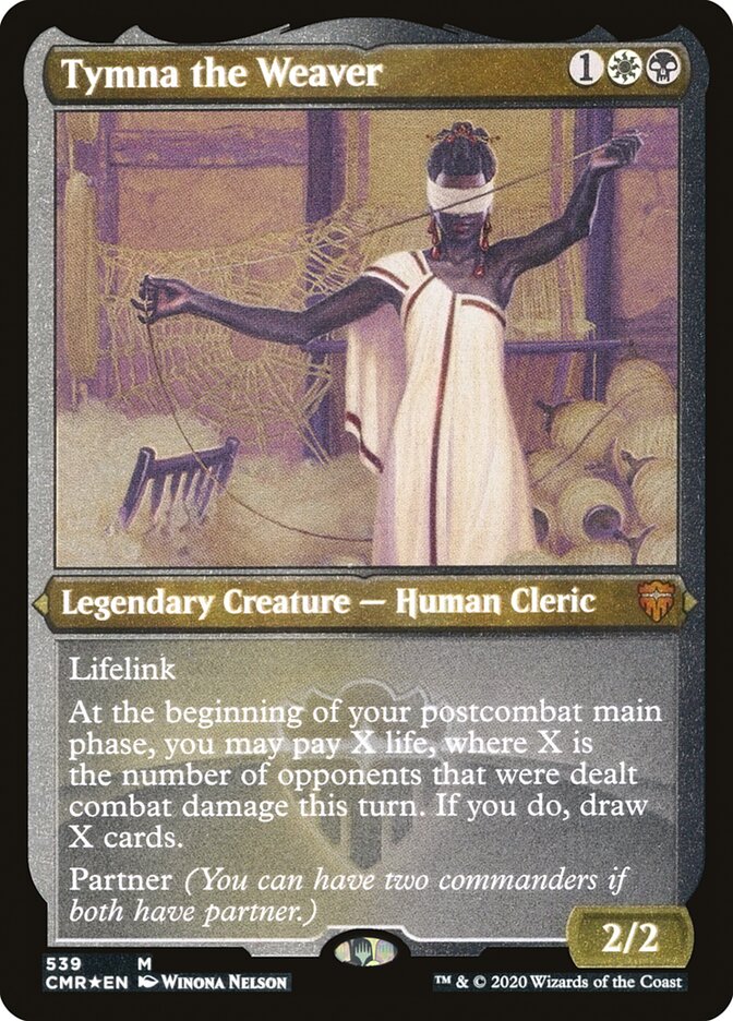 Tymna the Weaver - Etched Foil