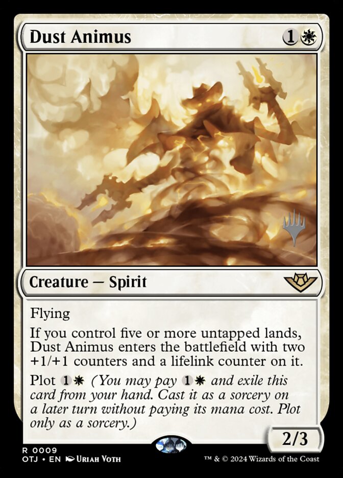 Dust Animus, Outlaws of thunder junction promos Card Art