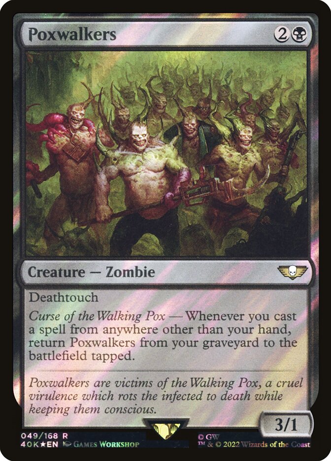 Poxwalkers - Surge Foil