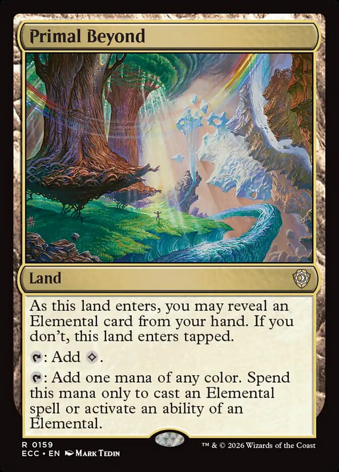 Primal Beyond, Lorwyn Eclipsed Commander Card Art