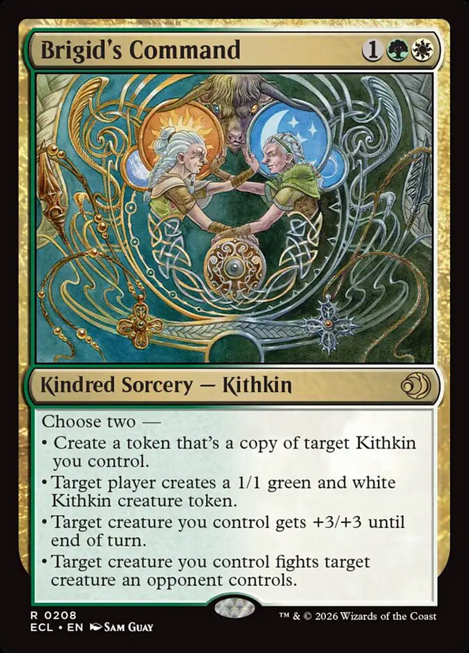 Brigid's Command, Lorwyn Eclipsed Card Art