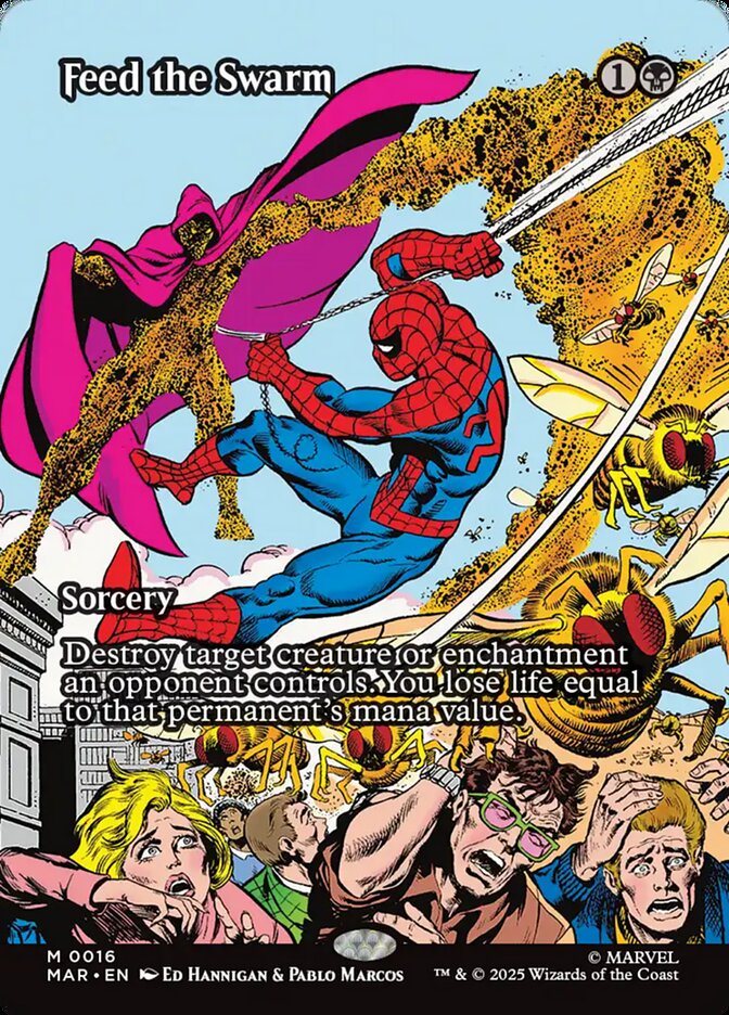 Feed the Swarm, Marvel Universe Card Art