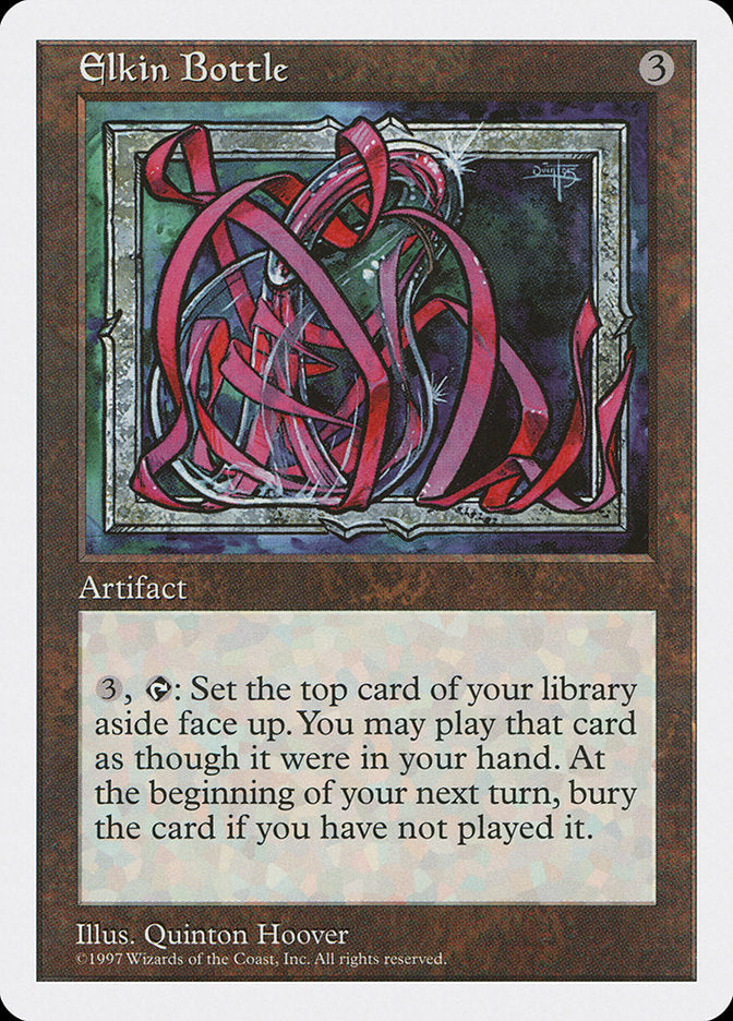 Elkin Bottle, Fifth edition Card Art
