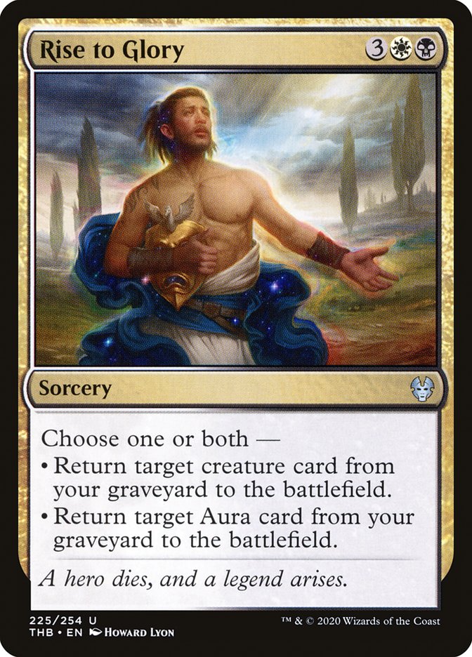 Rise to Glory, Theros beyond death Card Art
